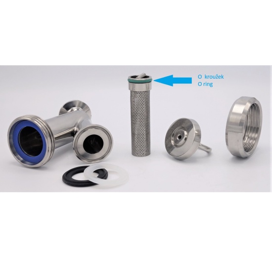 Spare gasket for stainless steel sanitary| Y - filter DN20/ O - ring 20x3mm