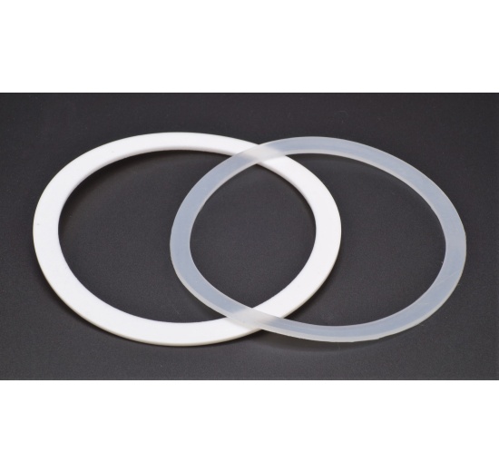 Spare gasket for union sight glass DN100, Teflon + silicone