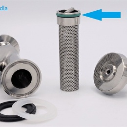 Spare gasket for Y filter, CLAMP C-C / welded S-S