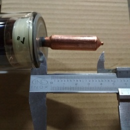 Spare heat transfer vacuum tube