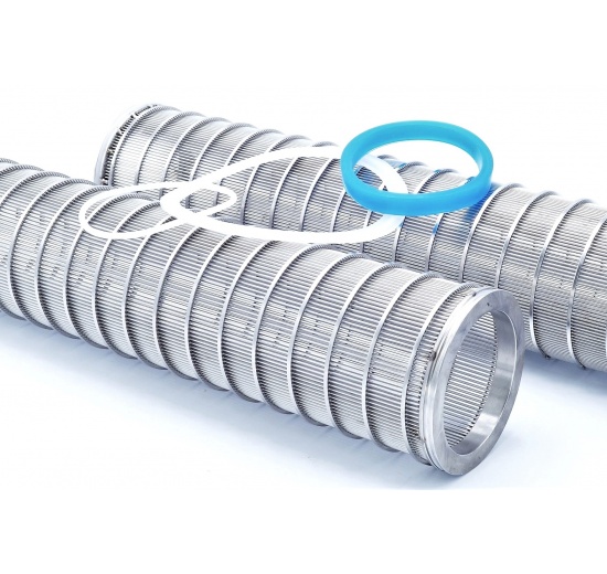 Spare parts for stainless steel tubular filter DN65 (outside diameter 80 mm)