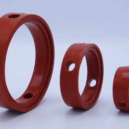 spare silicone gasket for INDCOM stainless steel butterfly valves clamp DN 32