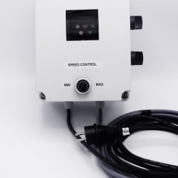 Speed control_portable centrifugal pumps with opened impeller