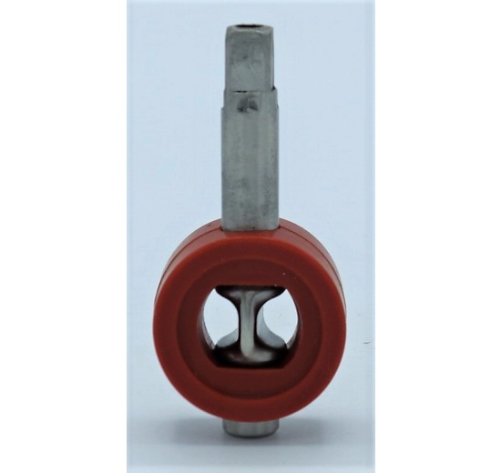 srdíčko nerezové přímé klapky