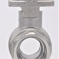 Stainless ball valve, 2- pieced with mounting plate for actuator | 1”