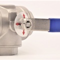 Stainless ball valve, three- way, threaded | 1 1/4”