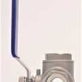 Stainless ball valve, three- way, threaded | 1”
