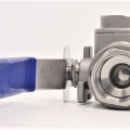 Stainless ball valve, three- way, threaded | 1”
