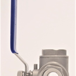 Stainless ball valve, three- way, threaded | 1”