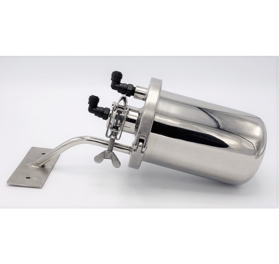 Stainless Steel Air Filter, the air hose connection (6,8,10,12 mm)