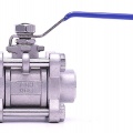 Stainless steel ball valve with full bore, three pieced, welded | DN20 (27x4mm)