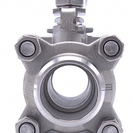 Stainless steel ball valve with full bore, three- pieced, welded | DN25 (35x4mm)