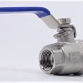 Stainless steel ball valve with full bore, two- piece 1/2”