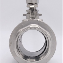 Stainless steel ball valve with full bore, two- piece 2 1/2”