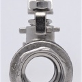 Stainless steel ball valve with full bore, two- piece 3/4”