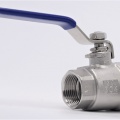 Stainless steel ball valve with full bore, two- piece 3/4”