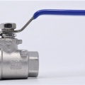 Stainless steel ball valve with full bore, two- piece | 3/8”
