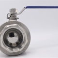 Stainless steel ball valve with full bore, two- piece 4”