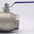 Stainless steel ball valve with full bore, two- piece,threaded  3”