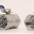 Stainless Steel Ball Valve With Reduced Bore, One-piece, Threaded 1 1/4”