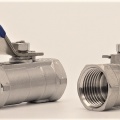 Stainless Steel Ball Valve With Reduced Bore, One-piece, Threaded  1/2”