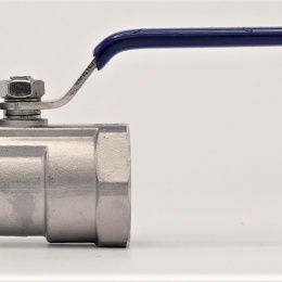 Stainless Steel Ball Valve With Reduced Bore, One-piece, Threaded 1”