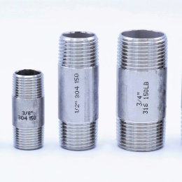 Stainless Steel Barrel Nipple / type 310 1"