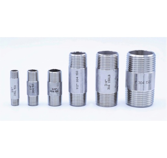 Stainless Steel Barrel Nipple / type 310 1"