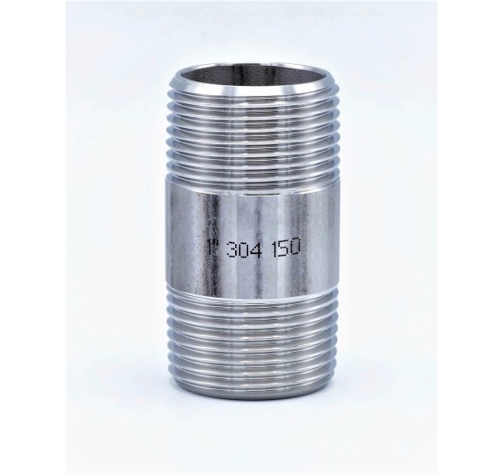 Stainless Steel Barrel Nipple / type 310 1"