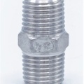 stainless steel Barrel Nipple With Hexagon / type 340 | 1/4"