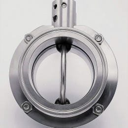 Stainless steel butterfly valve DN 80_180