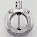 Stainless steel butterfly valve, DN80 welded type S-S