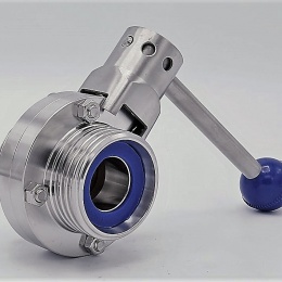 Stainless Steel Butterfly Valve, Threaded, type G-G | DN2525