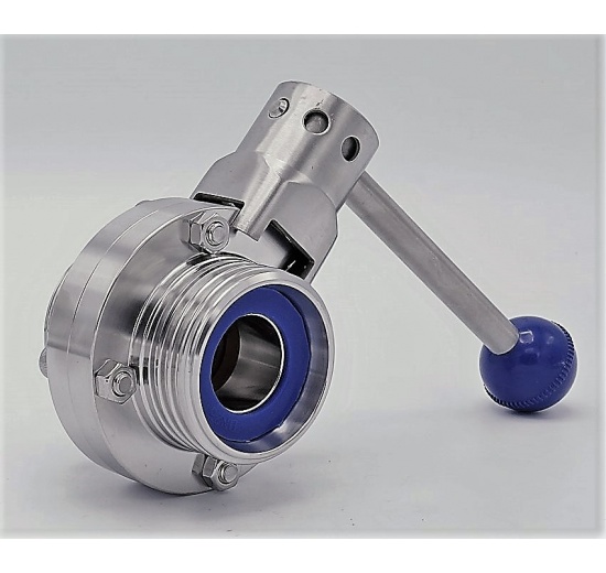 Stainless Steel Butterfly Valve, Threaded, type G-G | DN2525