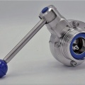 Stainless Steel Butterfly Valve, Threaded, type G-G DN32