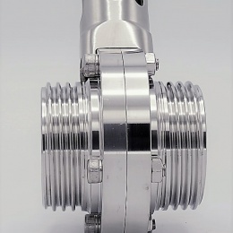 Stainless Steel Butterfly Valve, Threaded, type G-G DN32