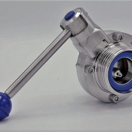 Stainless Steel Butterfly Valve, Threaded, type G-G DN32