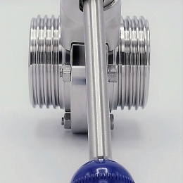 Stainless Steel Butterfly Valve, Threaded, type G-G DN32