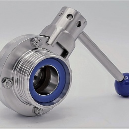 Stainless Steel Butterfly Valve, Threaded, type G-G | DN32