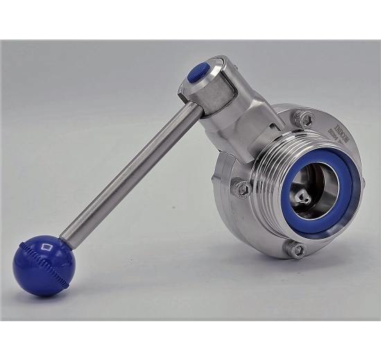Stainless Steel Butterfly Valve, Threaded, type G-G DN32