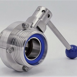 Stainless Steel Butterfly Valve, Threaded, type G-G DN40