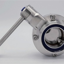 Stainless Steel Butterfly Valve, Threaded, type G-G | DN50