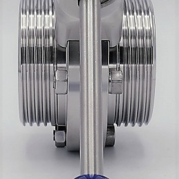 Stainless Steel Butterfly Valve, Threaded, type G-G | DN50