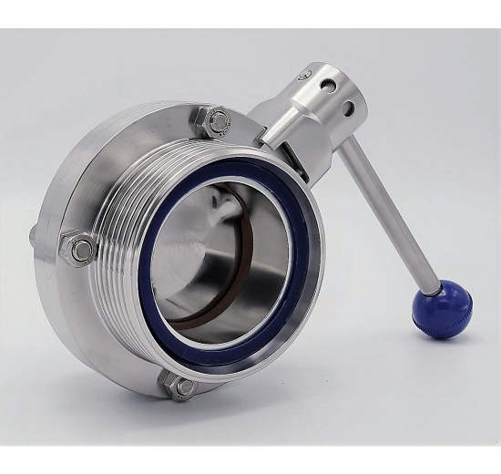 Stainless Steel Butterfly Valve, Threaded, type G-G DN65