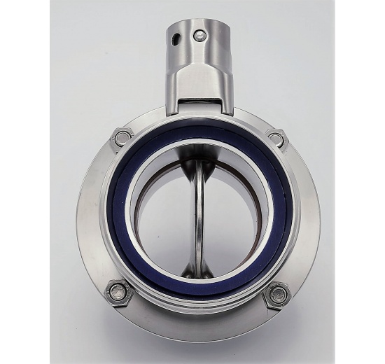 Stainless Steel Butterfly Valve, Threaded, type G-G