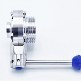 Stainless Steel Butterfly Valve, threaded / welded type G-S DN40