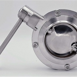 Stainless Steel Butterfly Valve, Welded, DN80 type S-S