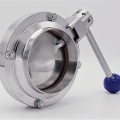 Stainless Steel Butterfly Valve, Welded, type S-S DN100
