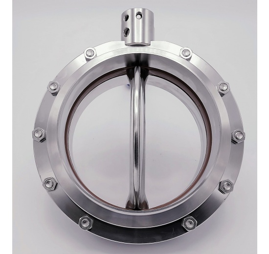 Stainless Steel Butterfly Valve, Welded, type S-S DN150