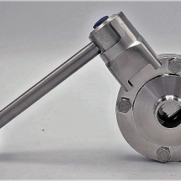 Stainless steel butterfly valve, welded type S-S | DN20